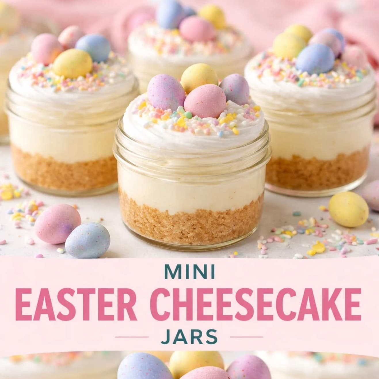 Easter cheese cakes 