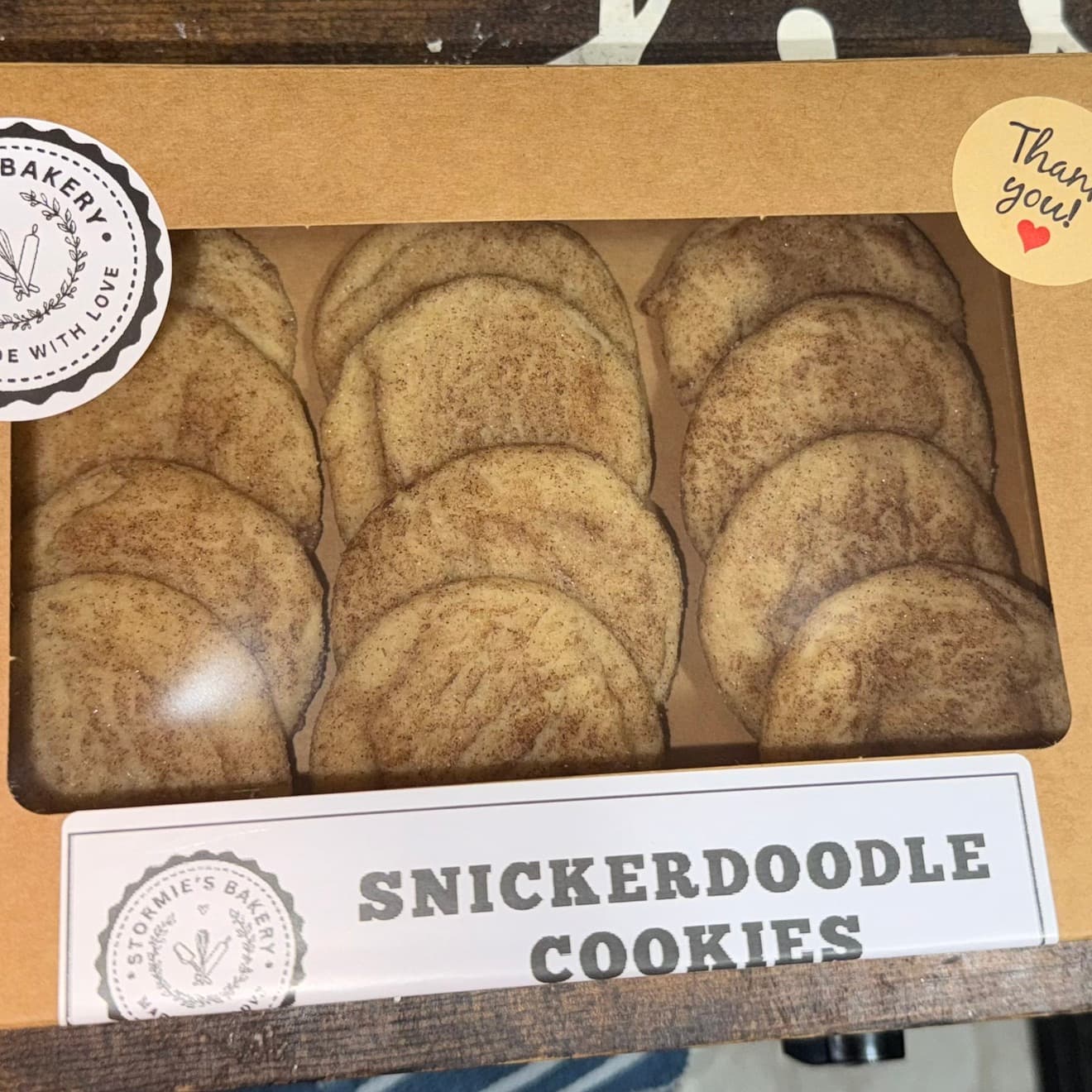 Snickerdoodle cookies